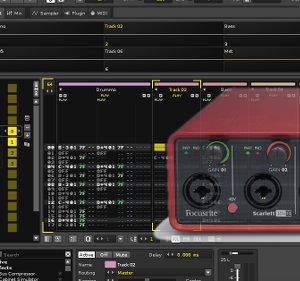 Feature Image for Renoise 3.0 and Focusrite Scarlett 18i8