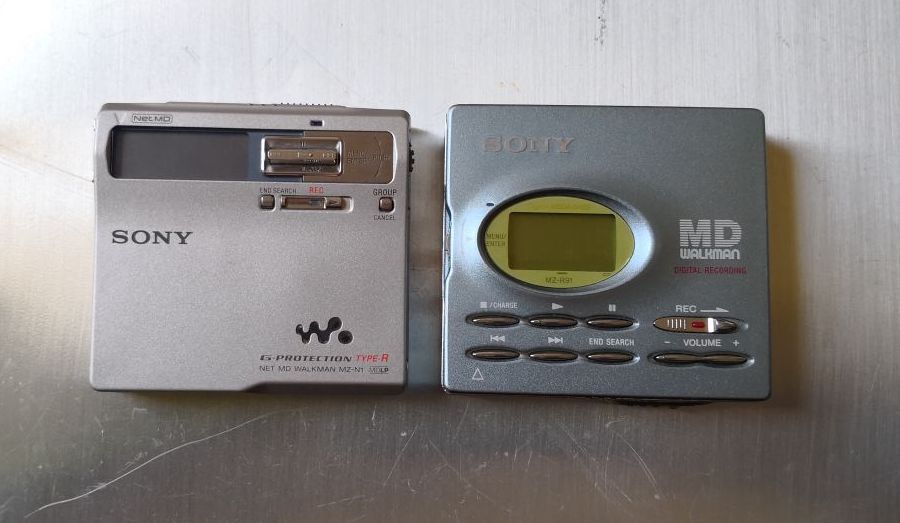 Sony MZ-N1 and Sony MZ-R91